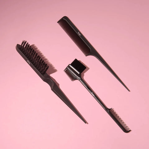 Carbon Fiber Comb Set -Three-Piece Precision Styling