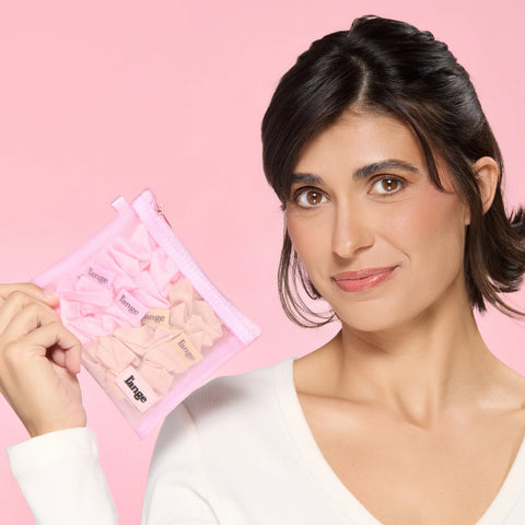 Medium Satin Scrunchies 5 Piece Set