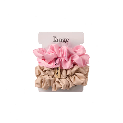 Large Satin Scrunchies 4 Piece Set