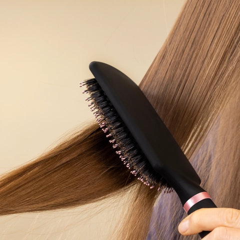 Siena Paddle Brush with Boar